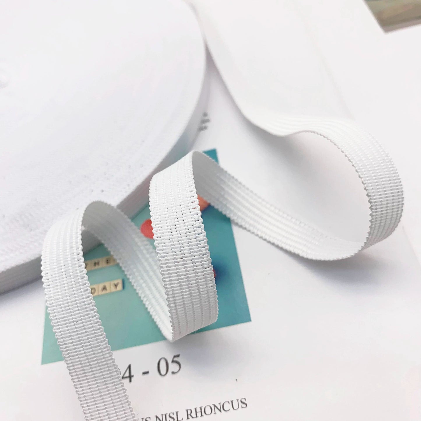 3883 Spot 30 colors 1cm non-elastic horse strap color back collar pressure strip webbing neckline strap side strip clothing accessories