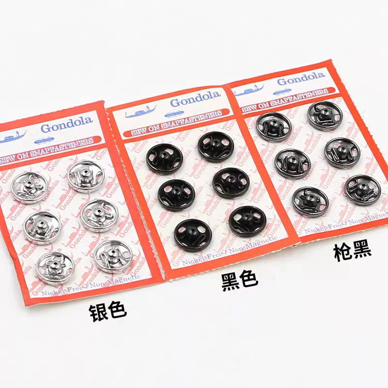 3480★ Botón de metal oculto, botón de camisa antiluz, botón invisible, botón a presión para niños, botón para niños pequeños y madres