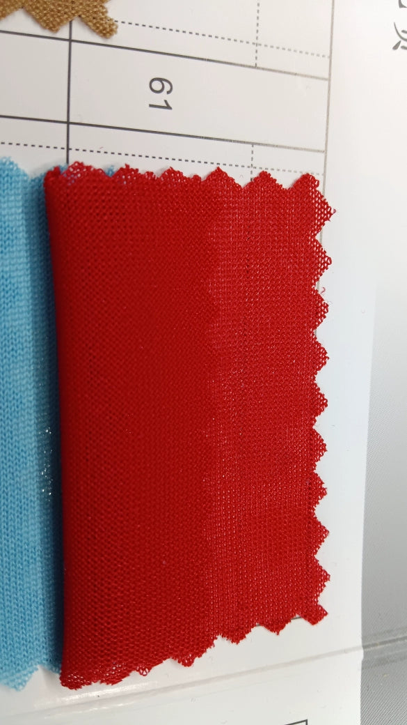 3905 Tejido elástico de verano, tejido fino de punto, forro de falda, tejido de imprimación absorbente de sudor, tejido de punto de una sola cara de alta elasticidad 8031