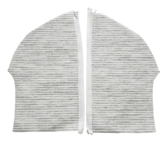 3922★ Forro de pecho, almohadilla de pecho, forro de tela de parche de algodón de pecho, abrigo de traje, forro de carbono negro, forro de cáñamo, forro de pecho, forro de accesorios de ropa