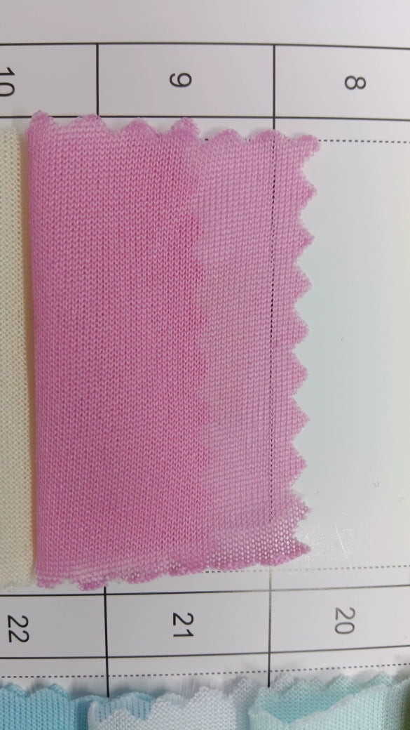 3905 Tejido elástico de verano, tejido fino de punto, forro de falda, tejido de imprimación absorbente de sudor, tejido de punto de una sola cara de alta elasticidad 8031
