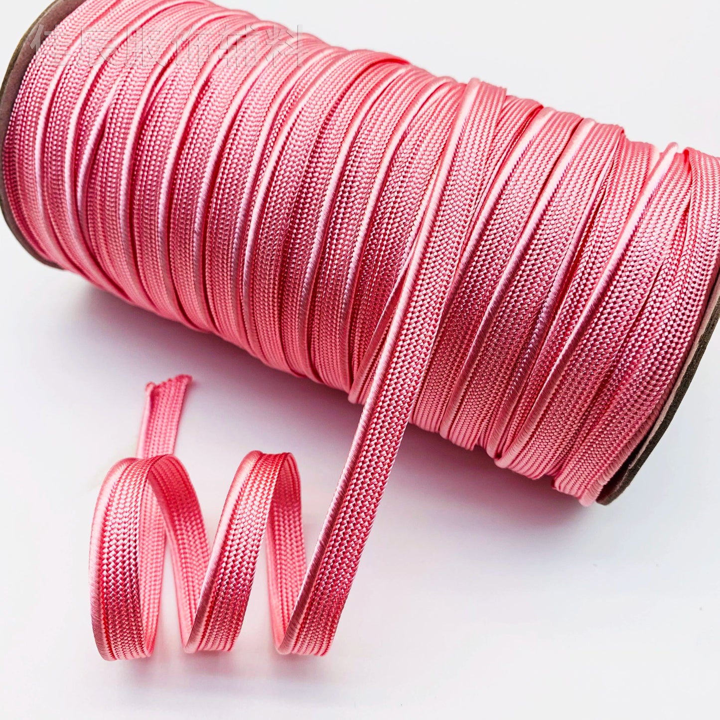 3849 Spot 39 colores 1 cm borde fino cinta maestra de seda brillante tira de brotes ribete cuerda borde incrustado tira cincha accesorios de ropa