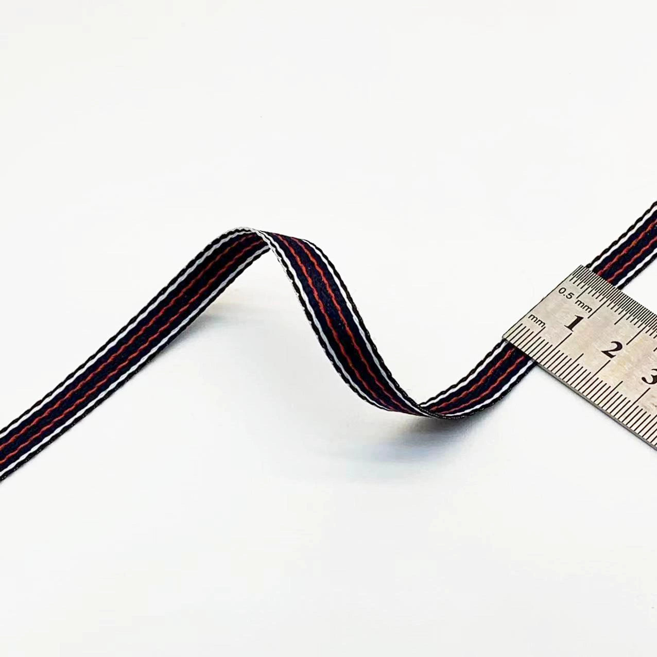 3885 Spot 1cm Accesorios de cintas de rayas, tiras para dobladillos, tiras para ribetes de pantalones, tiras laterales para ropa, textiles para el hogar, zapatos y sombreros Cintas DIY