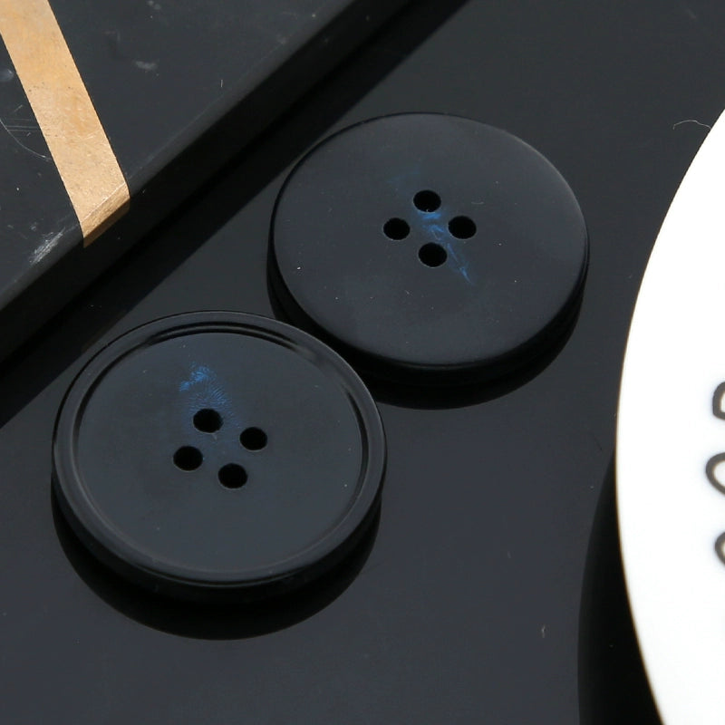 3419★  New, round men's and women's clothes decorative buttons trench coat sweater high-end pants button fashion versatile button