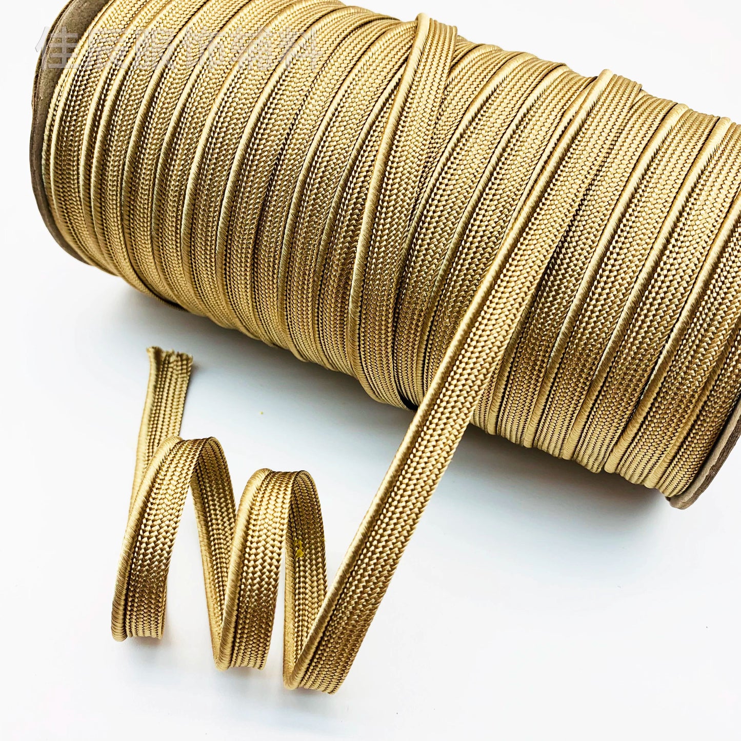 3849 Spot 39 colores 1 cm borde fino cinta maestra de seda brillante tira de brotes ribete cuerda borde incrustado tira cincha accesorios de ropa