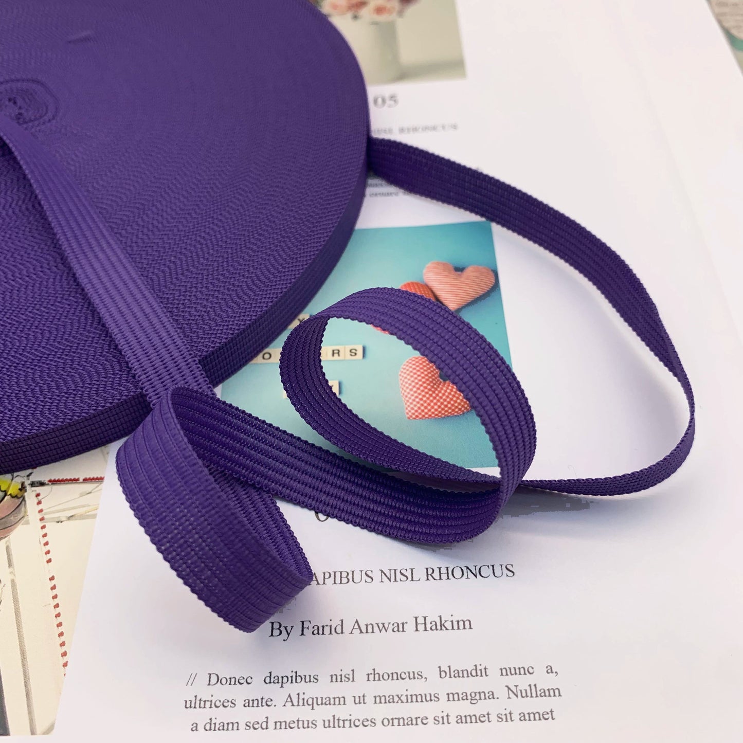 3883 Spot 30 colors 1cm non-elastic horse strap color back collar pressure strip webbing neckline strap side strip clothing accessories