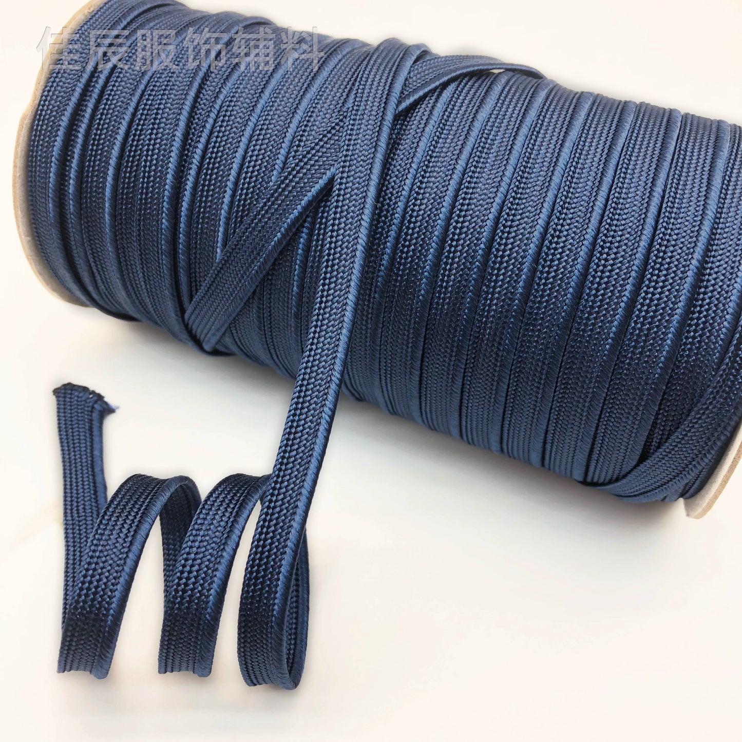 3849 Spot 39 colores 1 cm borde fino cinta maestra de seda brillante tira de brotes ribete cuerda borde incrustado tira cincha accesorios de ropa