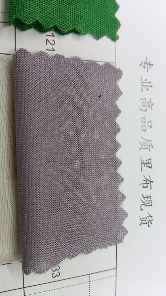 3905 Tejido elástico de verano, tejido fino de punto, forro de falda, tejido de imprimación absorbente de sudor, tejido de punto de una sola cara de alta elasticidad 8031