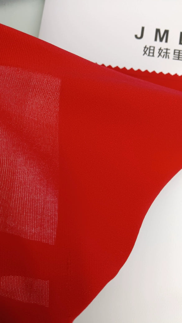 3906 Paño de chándal de punto súper suave de un solo lado, forro de punto fino, forro de punto de verano, tejido elástico de cuatro lados, tejido totalmente de poliéster 8031