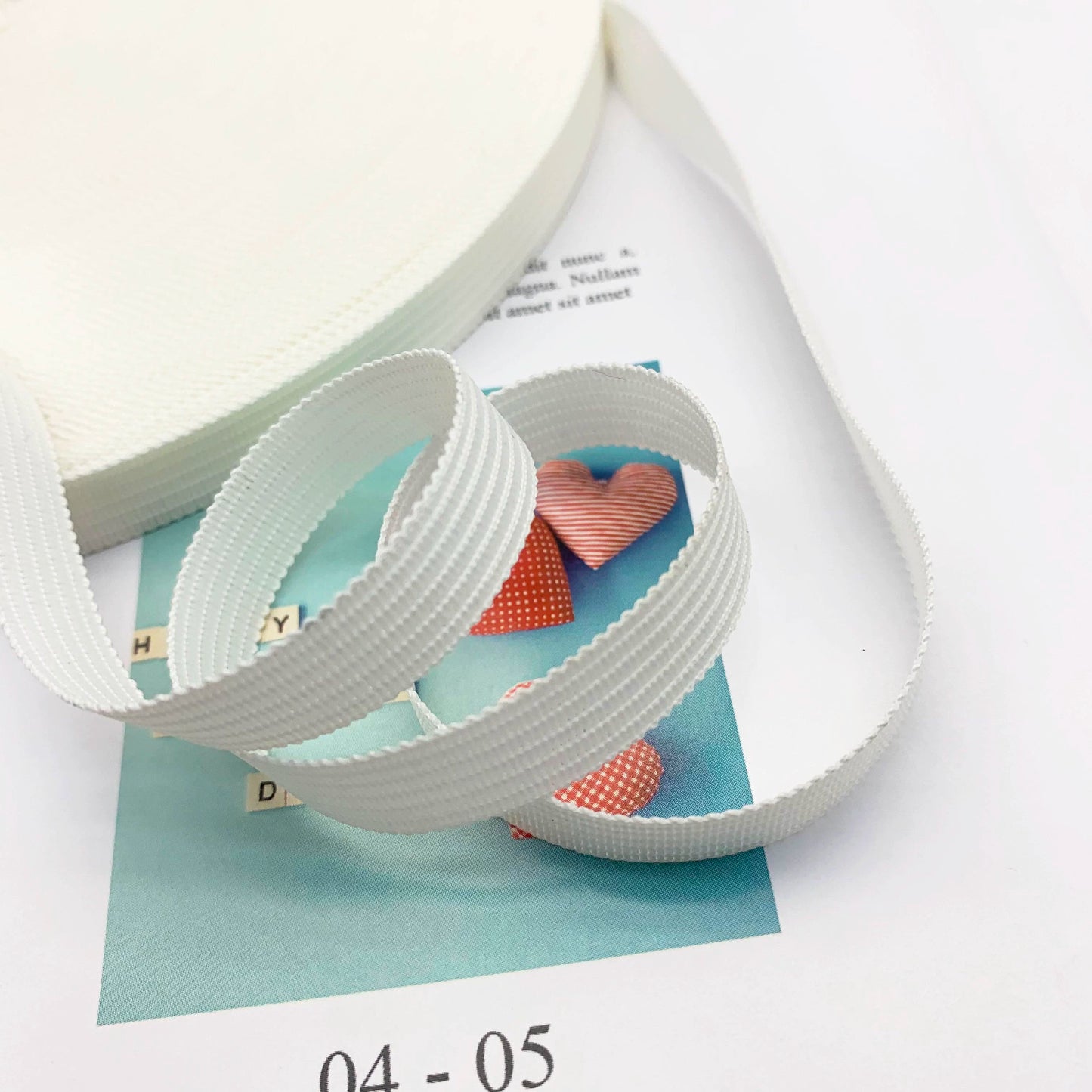 3883 Spot 30 colors 1cm non-elastic horse strap color back collar pressure strip webbing neckline strap side strip clothing accessories
