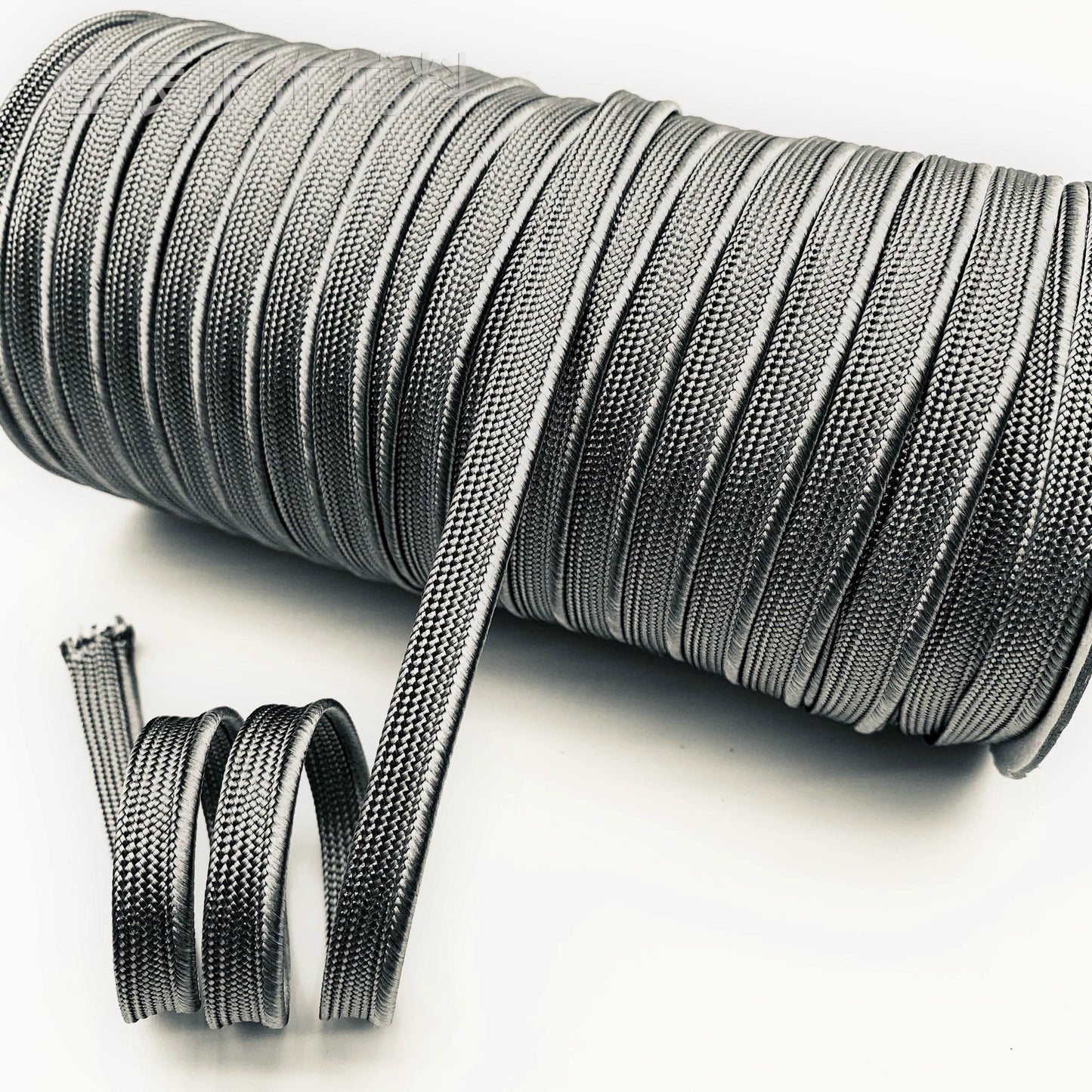 3849 Spot 39 colores 1 cm borde fino cinta maestra de seda brillante tira de brotes ribete cuerda borde incrustado tira cincha accesorios de ropa