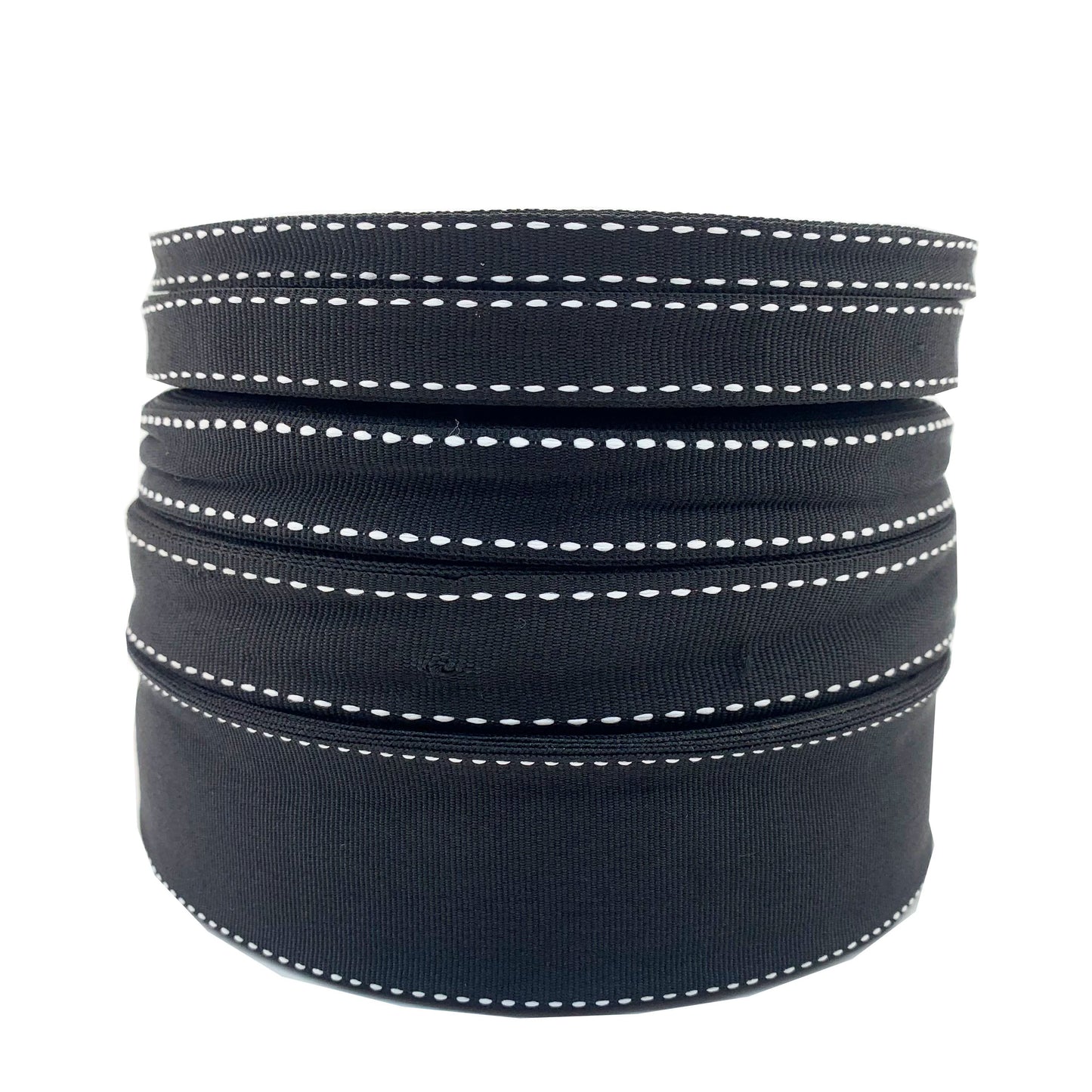 3862 Punto 0,7 cm-4 cm, cinta jacquard negra, cinta de punto de salto blanca, ribete en el borde del pantalón, tira lateral, accesorios de ropa