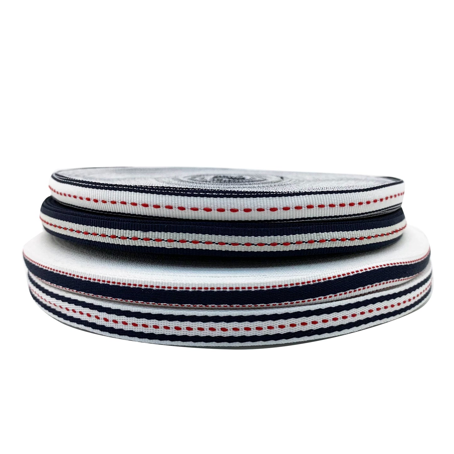 3855 Spot 1cm color jump point jacquard webbing edge pressing strip clothing side strip piping strip home textile decorative ribbon