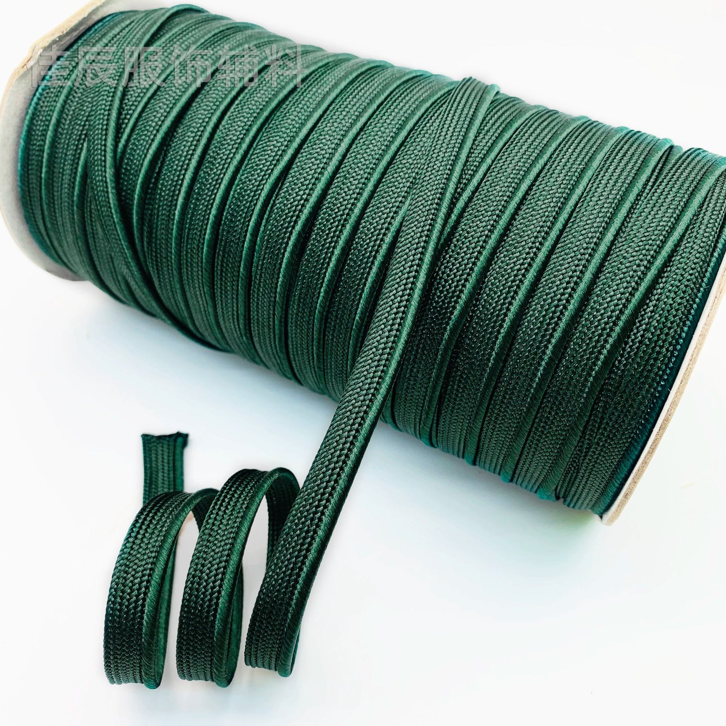 3849 Spot 39 colores 1 cm borde fino cinta maestra de seda brillante tira de brotes ribete cuerda borde incrustado tira cincha accesorios de ropa