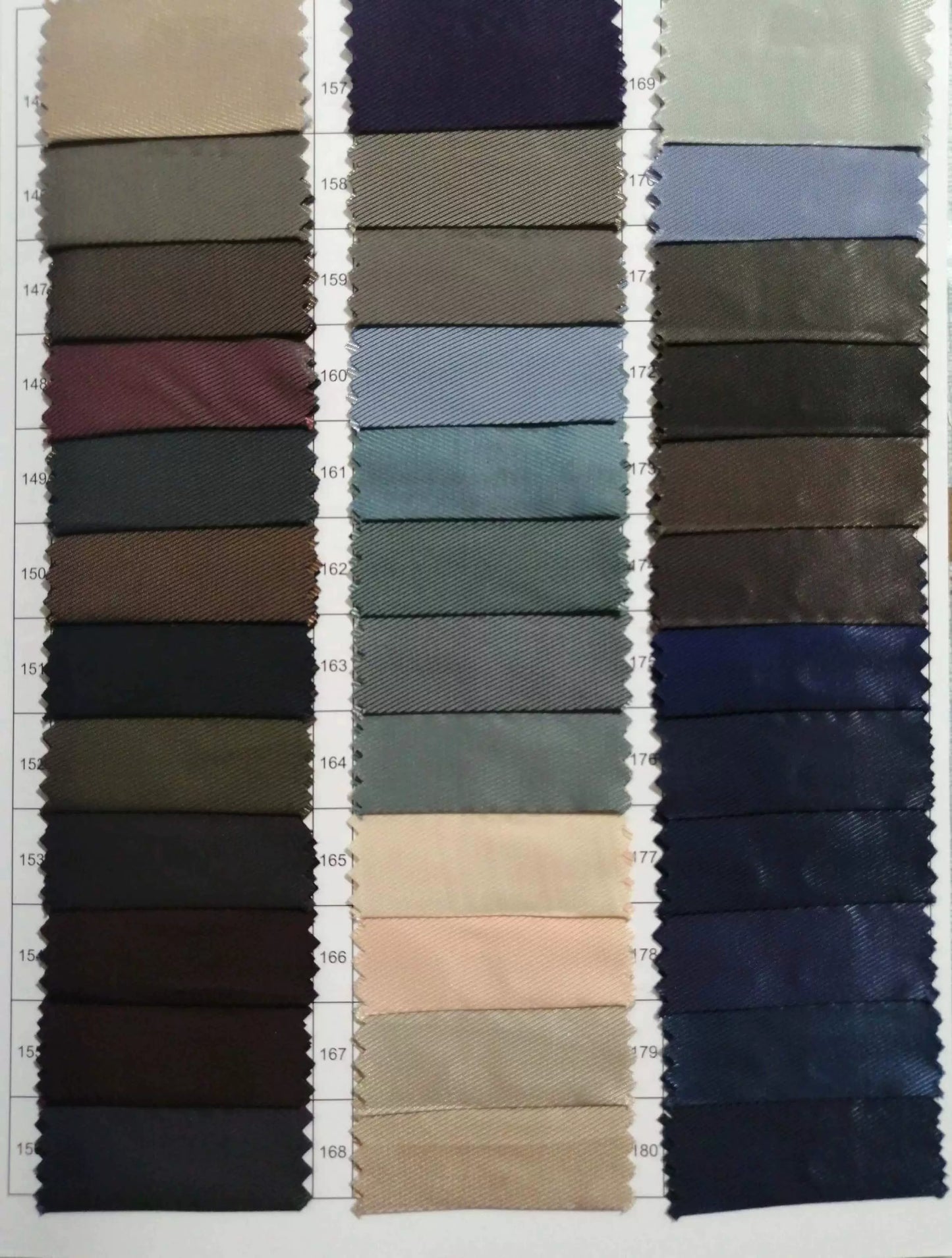 3901 sarga gruesa de seda humana, forro adhesivo de poliéster binba de seda humana, forro de alta gama, forro de traje con manchas de color, forro de abrigo 8015