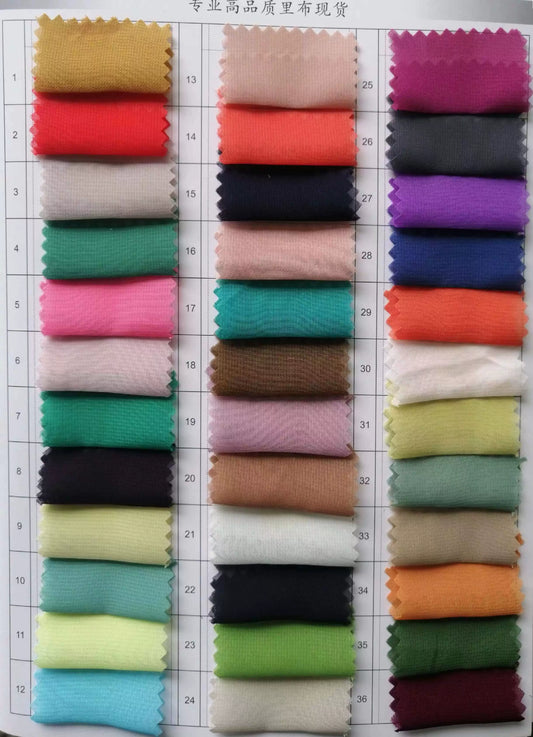 3895 8004 100D Gasa Falda Forro de Falda Tela Primavera, Verano y Otoño Tela