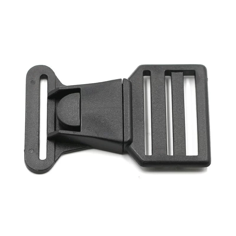 3522★ Hebilla de velcro Accesorios para equipaje Hebilla para madre Mochila escolar para exteriores Mochila de montañismo al aire libre Hebilla Botón negro