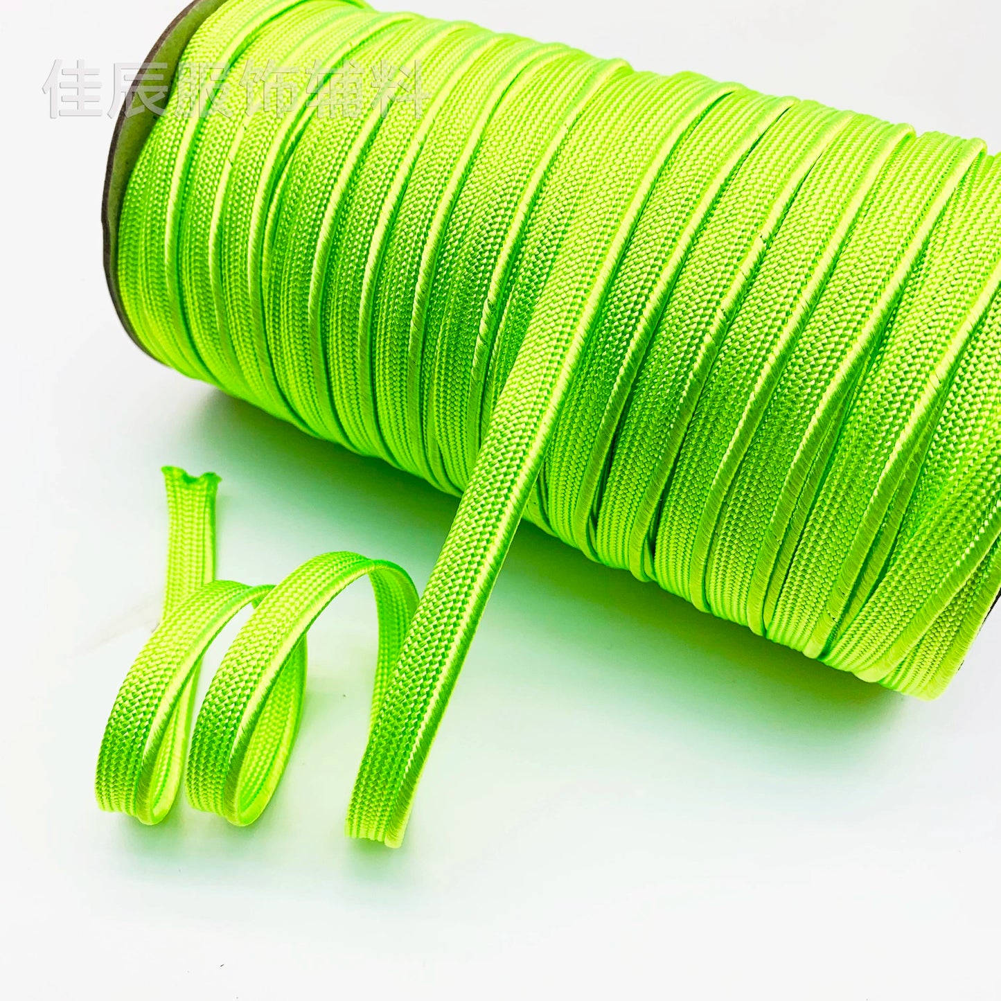 3849 Spot 39 colores 1 cm borde fino cinta maestra de seda brillante tira de brotes ribete cuerda borde incrustado tira cincha accesorios de ropa