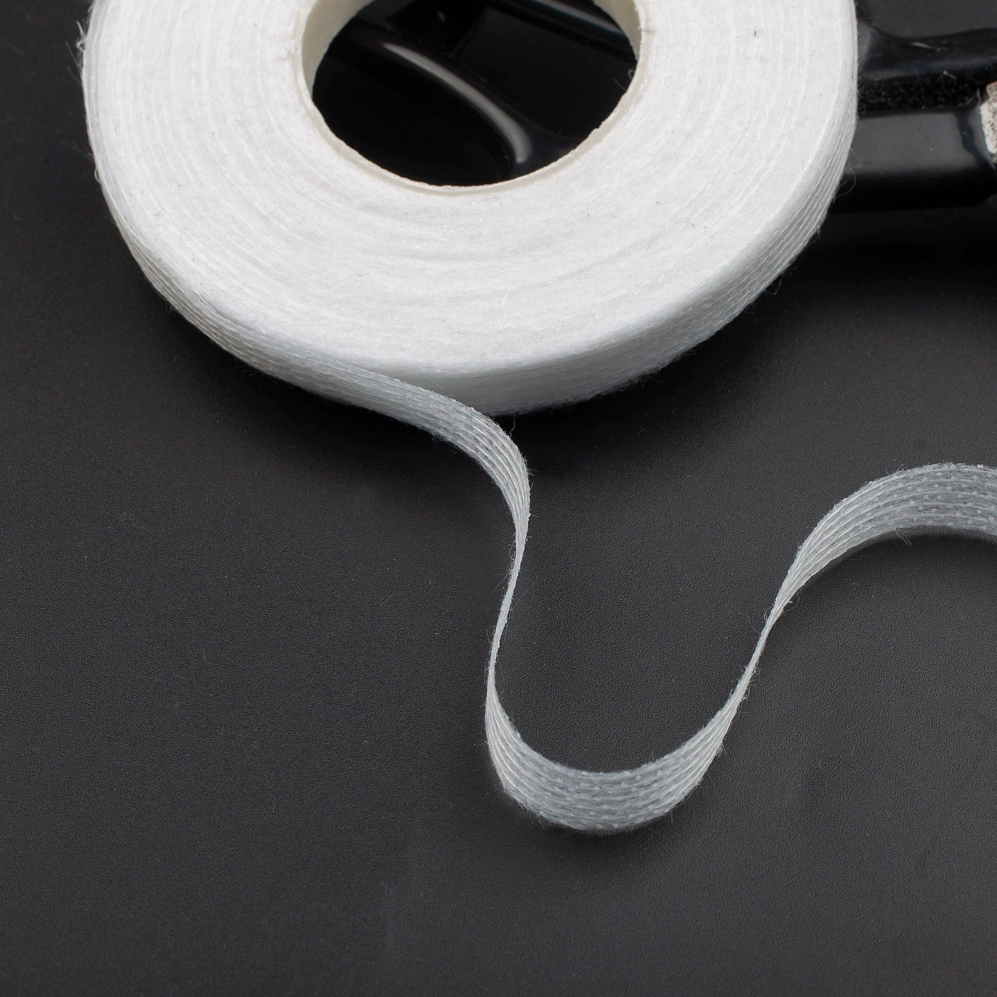 3918 1 cm de ancho, inserto para ropa, tira de forro de seda recta, tira de forro de grano recto, ajuste anti-tejido, anti-deformación, no elástico