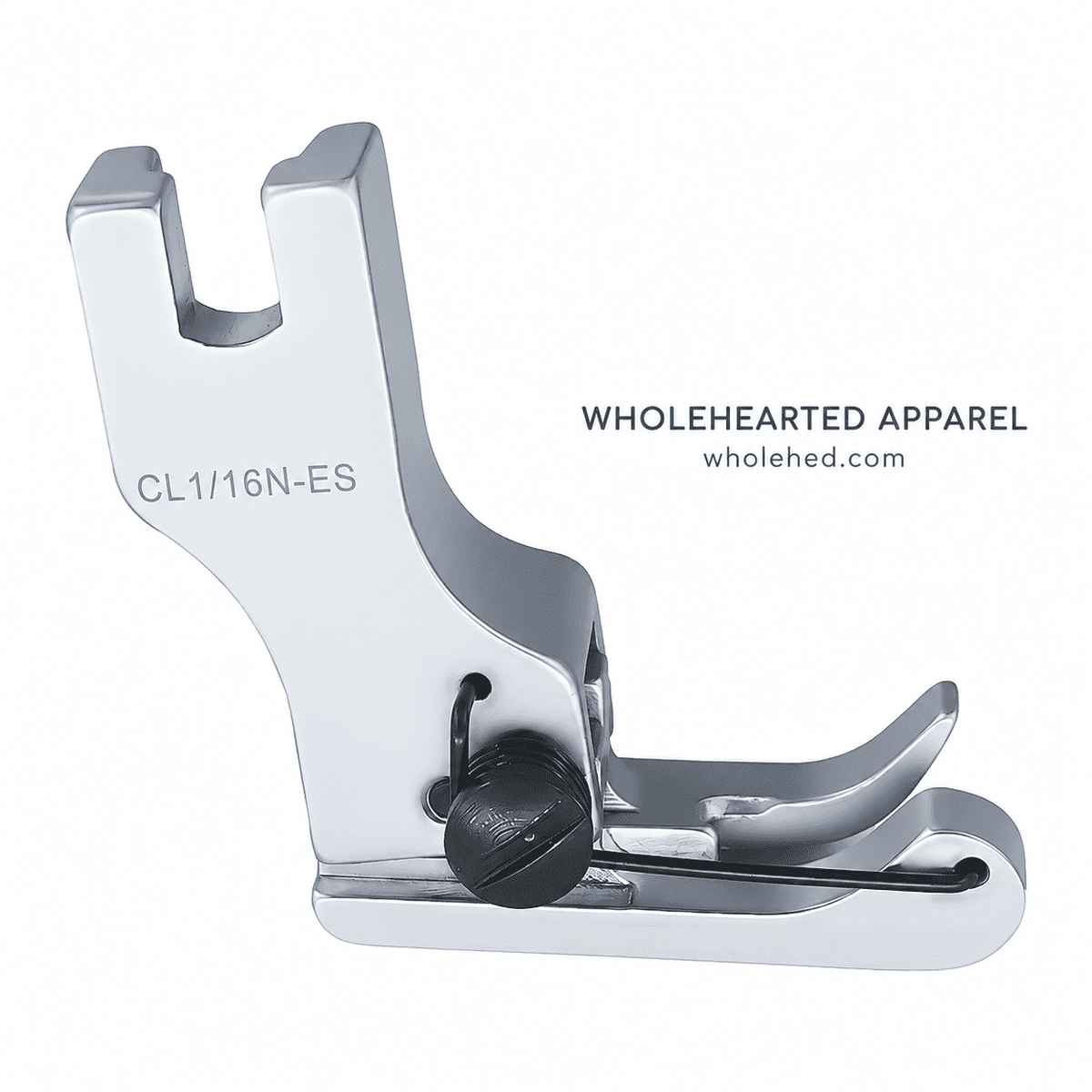 1137★ Prensatelas de acero galvanizado de altura regulable para costura de cuellos y bordes de 0,1/0,2 cm para máquina de coser.