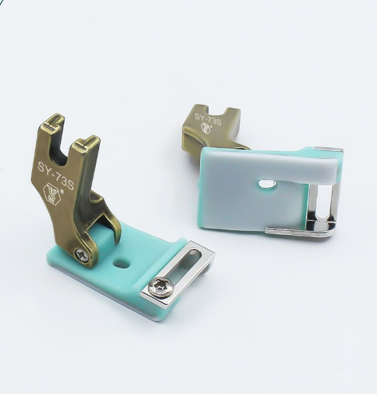 1606★  New SY-73S rib hemming hemming, hemming and brightening line, lace webbing guide strip, multi-purpose flat car presser foot