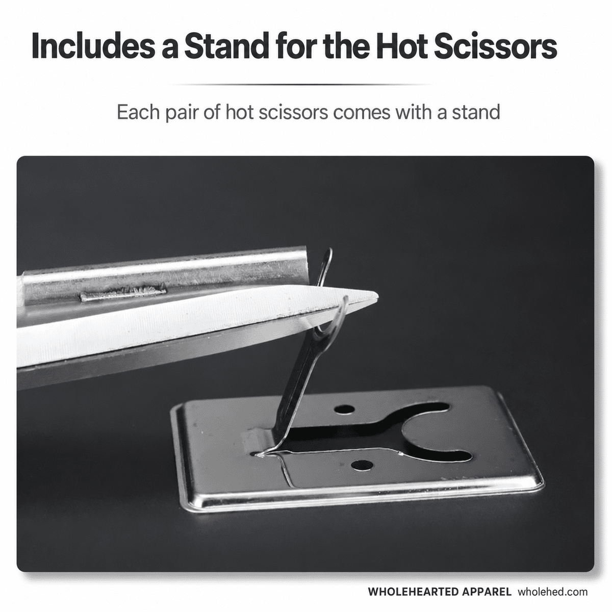 1220★ Electric Hot Scissors with Switch for Label Edge Trimming and Webbing Cutting Heating Tube Type.