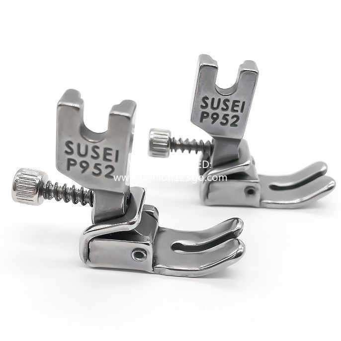 1084★ Industrial sewing machine adjustable wrinkle presser foot, fold, fold wrinkle presser foot P952 shrink all steel presser foot