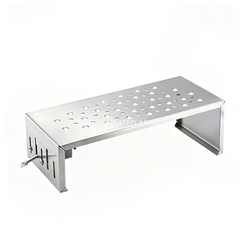 1923★ Second-Generation Stainless Steel Sewing Machine Foot Pedal Pad with Raised Anti-Slip Texture and Secure Clip Fixing.