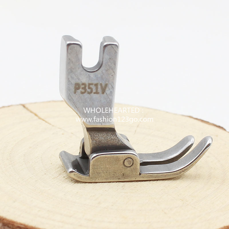 1246★ Pied de presse plat en acier pour matériaux épais, pied de presse plat pour machine informatique en denim épais, acier de haute qualité P351V★