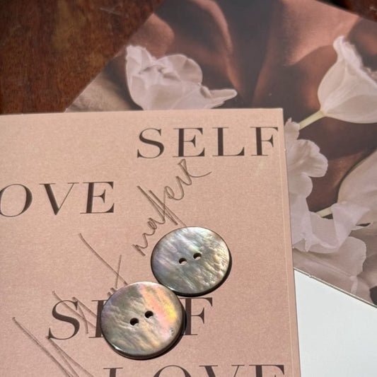 3007  #Diy shell buttons, natural light of nature, Bole deserves it