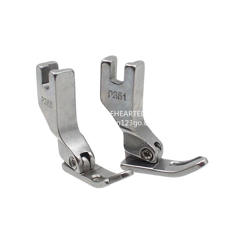 1321★ Industrial computer flat car all-steel upper zipper presser foot P360/P631 small presser foot for car zipper★