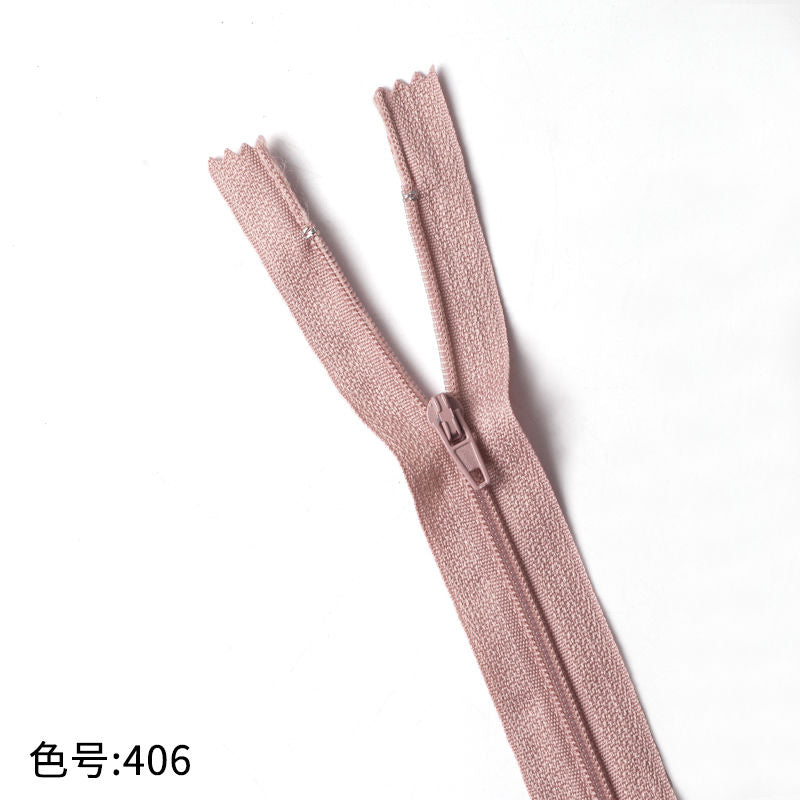 3069 Zipper No. 3 nylon core zipper pants pocket access control placket wholesale Guangdong Guangzhou delivery 18 cm 7 inches
