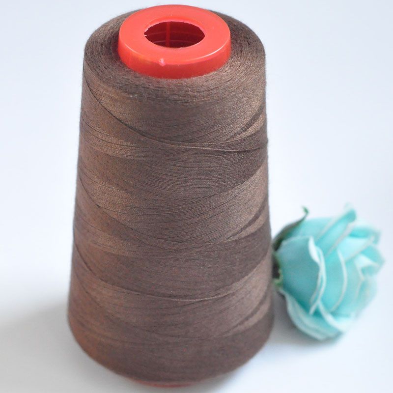 3052 Household industrial 402 high-speed fine thread sewing machine special large roll black and white color flat car sewing thread new product recommendation