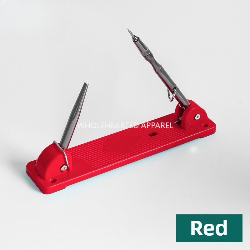 1703★ Nueva herramienta de esquina de solapa semiautomática plegable SY-105, cubierta de bolsillo de camisa, artefacto de giro de esquina manual