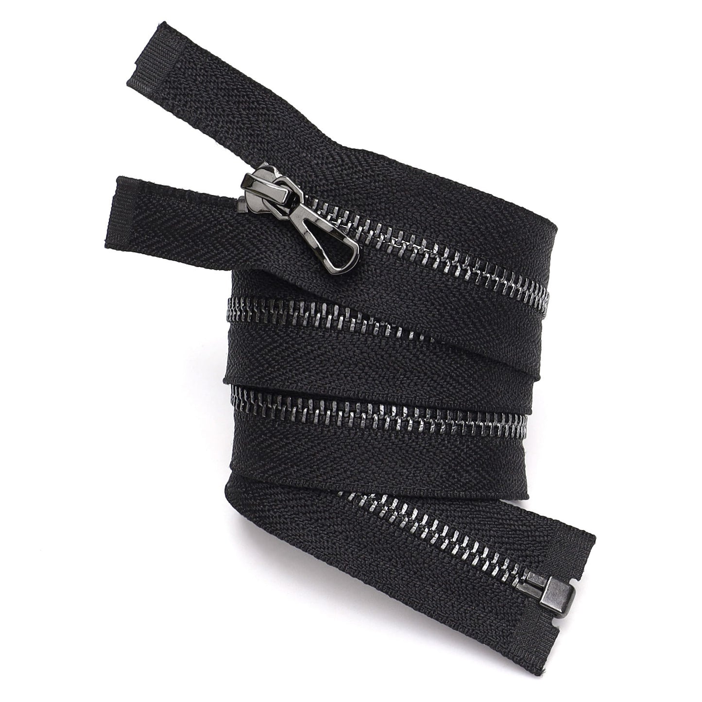 3115 Specification No. 3 acrylic copper open tail acrylic pull head gun color tooth black nickel color clothing jacket applicable