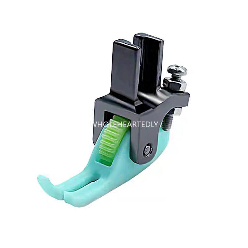 1020★ New T58N upper zipper roller small presser foot pressing line 0.3 flat car special POM material roller narrow presser foot
