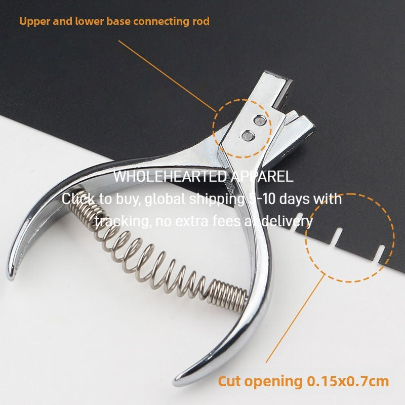 1434★ Clothing plate-making, cutting, proofing pliers, plate-making, cutting, notch pliers, U-shaped pliers, sewing tools, proofing pliers, hand-punching