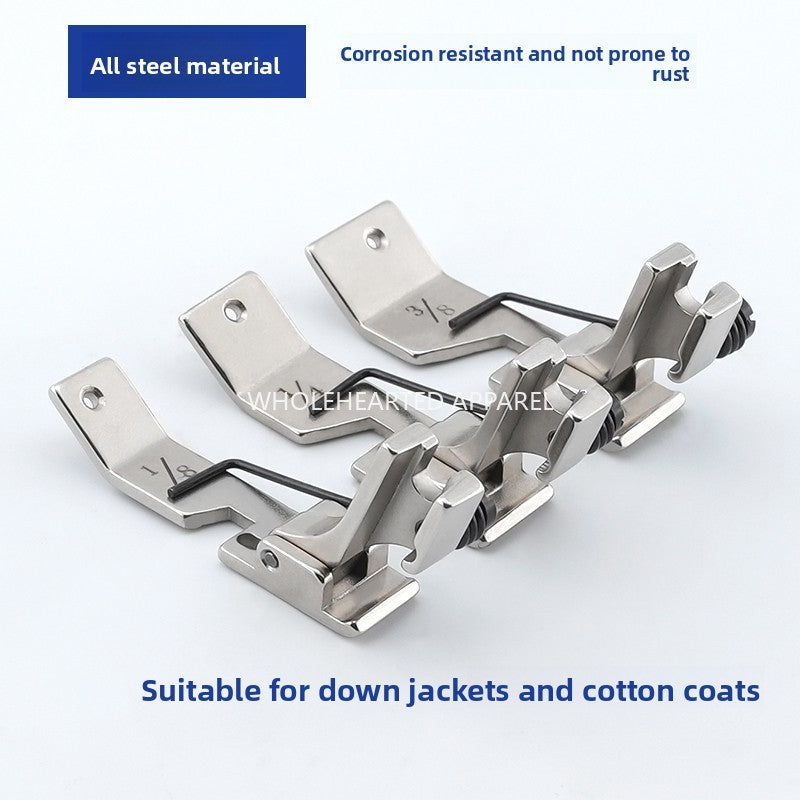 1641★  Sewing machine accessories New 572 cutting bag integrated pressing foot cutting bag integrated machine special thick material universal wheel