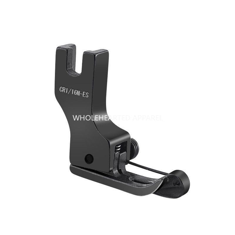 1688★ New (black titanium steel) spring high and low presser foot wear-resistant, smooth and not easy to oxidize, upper collar compound collar presser foot thin and universal★