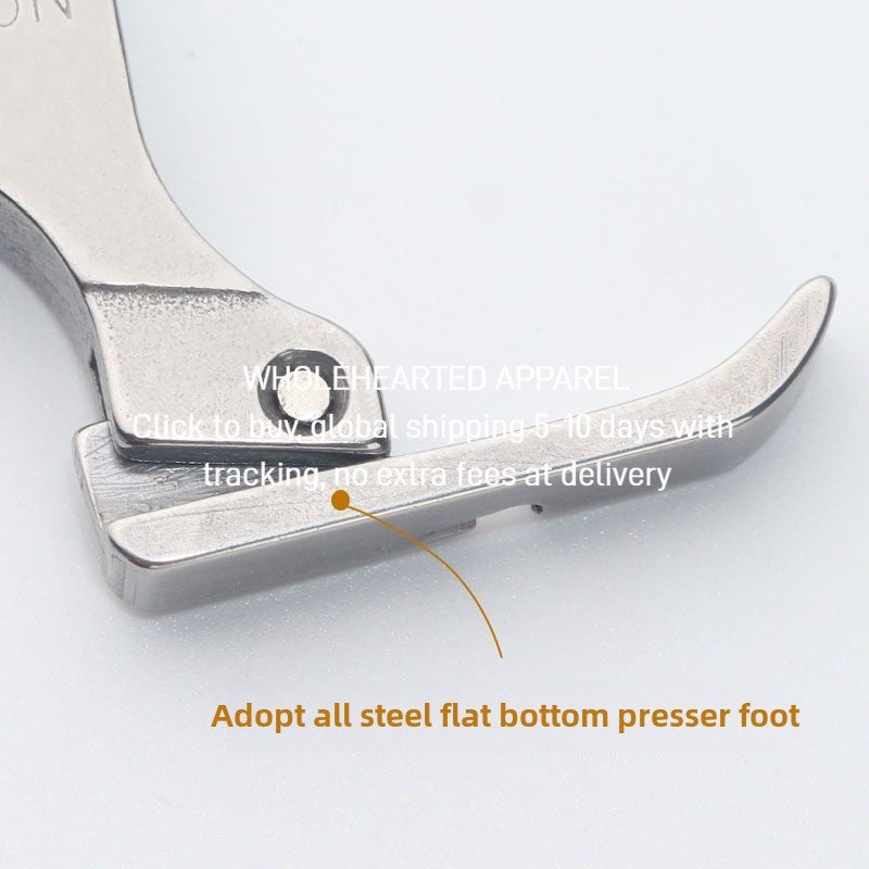1500★  All-steel flat car left and right unilateral press foot invisible zipper press angle P36N P36LN plastic single press foot flat seam car