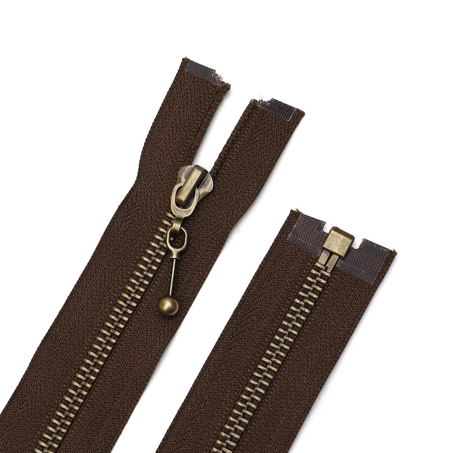 3096 Zipper No. 5 bronze open tail pendant, round ball pull tab multi-color cloth edge bronze tooth bronze tooth clothing luggage is available.