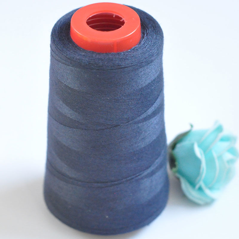 3052 Household industrial 402 high-speed fine thread sewing machine special large roll black and white color flat car sewing thread new product recommendation