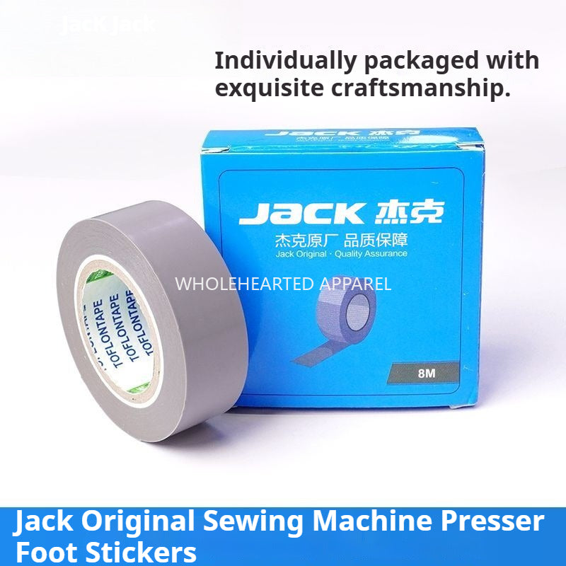 1722★ New product JACK Jack original presser foot sticker tape wear-resistant and high temperature-resistant Teflon sticky presser foot leather genuine★
