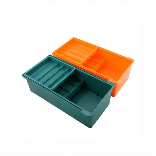 1643★  New large capacity three-layer drawer box sewing tools furniture office multi-purpose storage box sewing machine