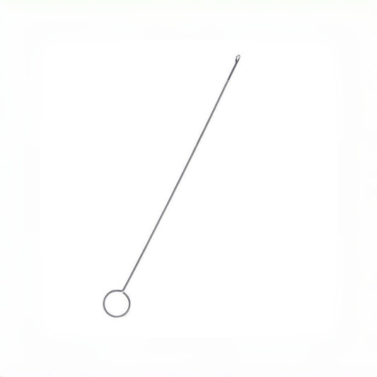 1109★  crochet stainless steel full set of super long crochet tape turner DIY rope threading tool anti-ear crochet tape threading needle