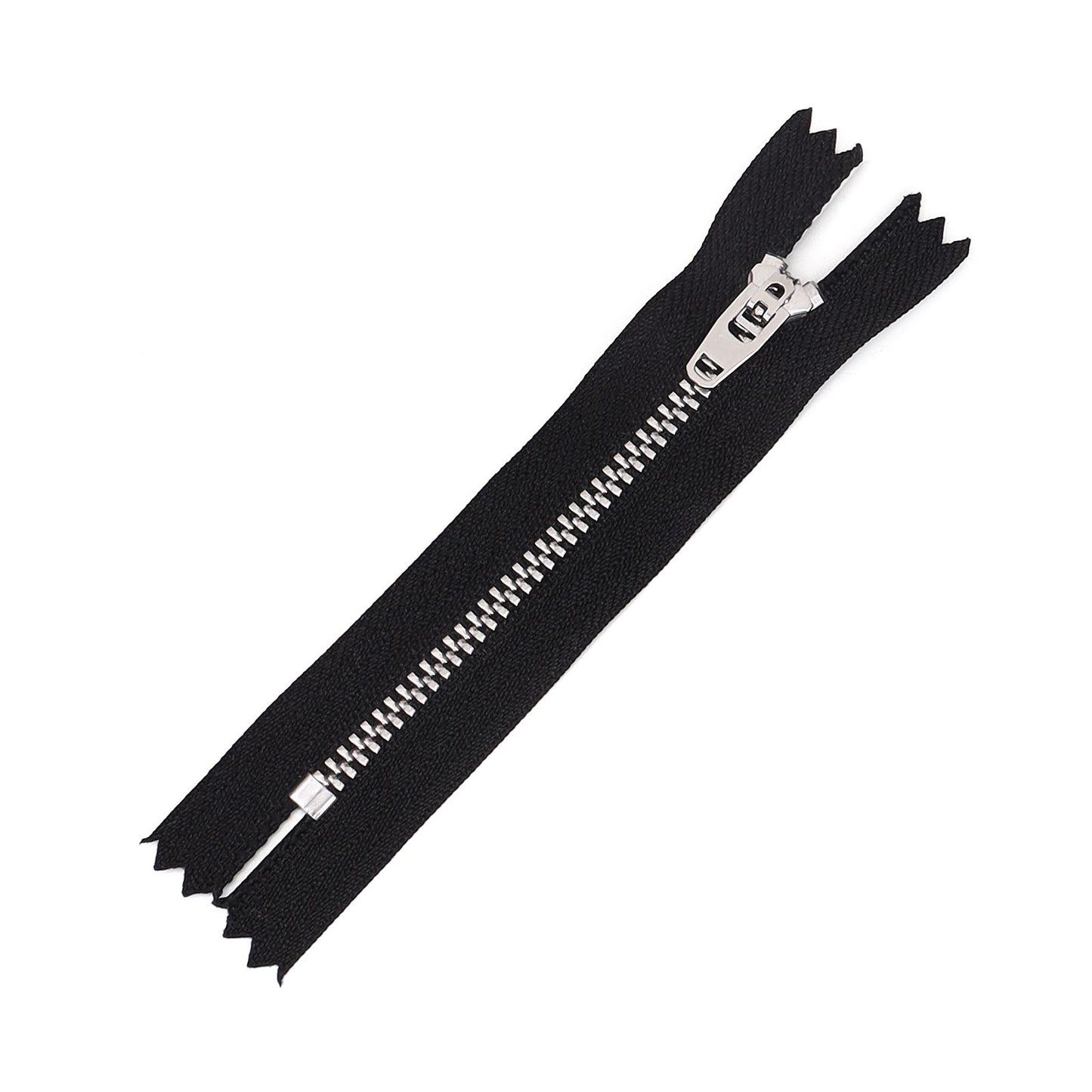 3075 Zipper No. 4 Bronze Brass White Gold Closed Tail Spring Head Metal Copper Zipper Jeans Trousers Y Teeth Pant Chain