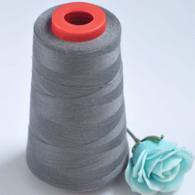 3052 Household industrial 402 high-speed fine thread sewing machine special large roll black and white color flat car sewing thread new product recommendation