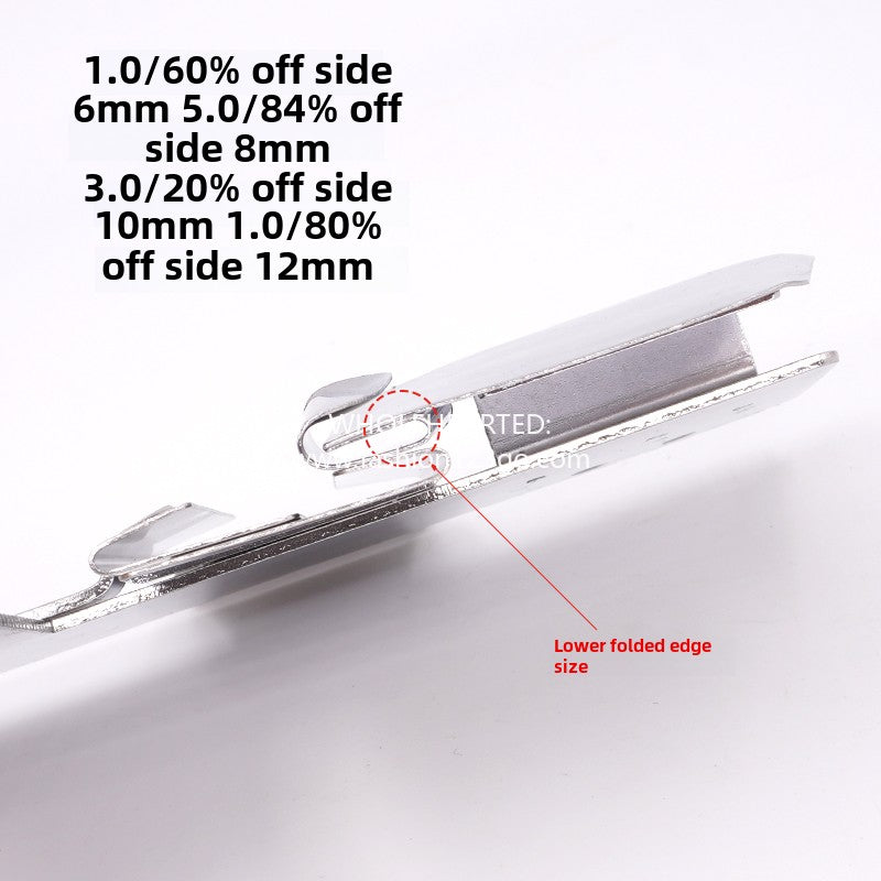 1075★ Synchronous car, flat car, zipper, zipper, hemming tube, zipper, hemming, hemming puller, sewing machine accessories
