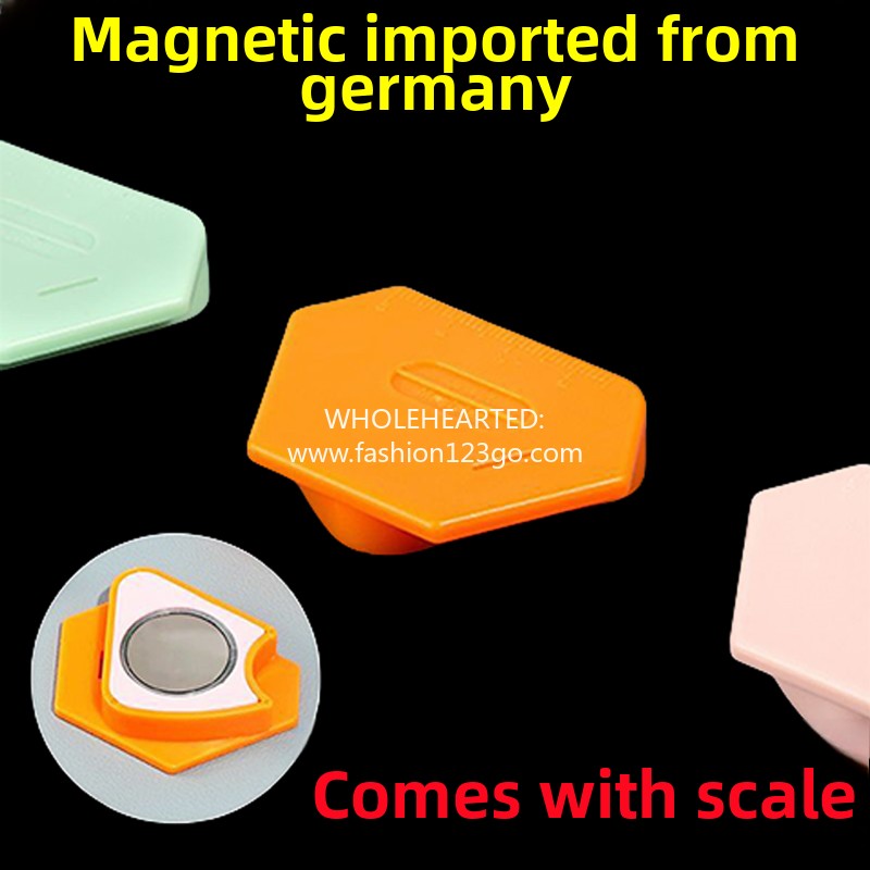 1005★ New model magician polygon strong magnetic guide sewing machine universal edge positioning tape with scale sewing accessories