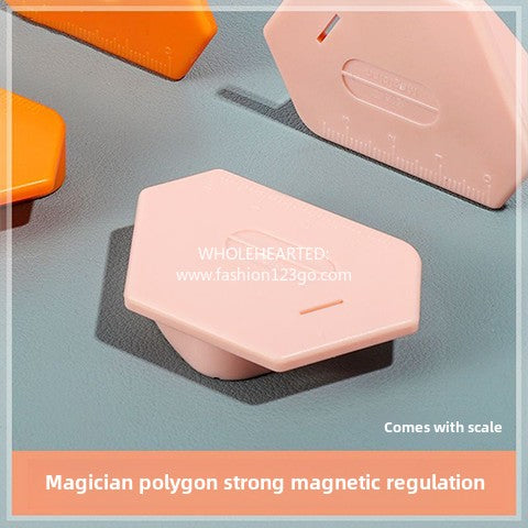 1005★ New model magician polygon strong magnetic guide sewing machine universal edge positioning tape with scale sewing accessories